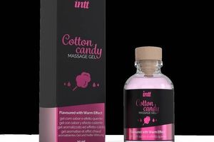 Огляд на Масажний гель для інтимних зон Intt Cotton Candy (30 мл) розігріваючий