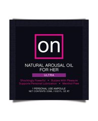 Пробник збудливого масла Sensuva - ON Arousal Oil for Her Ultra (0,5 мл)