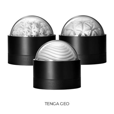 Мастурбатор TENGA GEO Glacier, новый материал, интенсивные блоки, новая ступень развития Tenga Egg