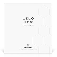 Презервативы LELO HEX Condoms Original 36 Pack, тонкие и суперпрочные