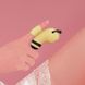 Вакуумный стимулятор с микротоками CuteVibe Beebe Yellow, на палец