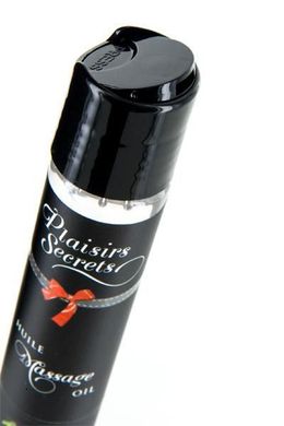 Масажна олія Plaisirs Secrets Creme Brulee (59 мл) з афродизіаками їстівна, подарункове паковання