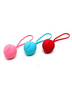 Вагинальные шарики Satisfyer Strengthening Balls (3шт), диаметр 3,8см, масса 62-82-98г, монолитные