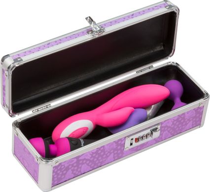 Кейс для хранения секс-игрушек BMS Factory - The Toy Chest Lokable Vibrator Case с кодовым замком