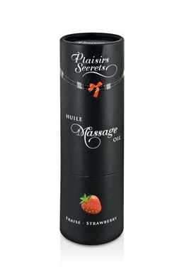 Массажное масло Plaisirs Secrets Strawberry (59 мл)