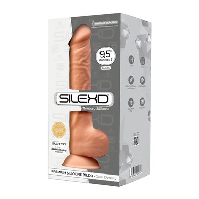 Фаллоимитатор Silexd Kevin (Premium Silicone Dildo MODEL 3 size 9.5")
