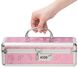 Кейс для зберігання секс-іграшок BMS Factory - The Toy Chest Lokable Vibrator Case Pink з кодовим за