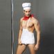 Чоловічий еротичний костюм кухаря "Умілий Джек" One Size: сліпи, фартух, хустка і ковпак