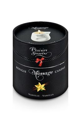 Массажная свеча Plaisirs Secrets Vanilla (80 мл)