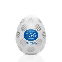 Мастурбатор-яйцо Tenga Egg Sphere с многоуровневым рельефом