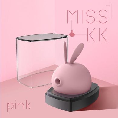 Вакуумний стимулятор з вібрацією KISTOY Miss KK Pink