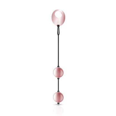 Металеві вагінальні кульки Rosy Gold — Nouveau Kegel Balls, вага 376 г, діаметр 2,8 см