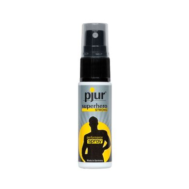 Пролонгирующий спрей pjur Superhero Strong Spray 20 ml, с экстрактом имбиря, впитывается в кожу