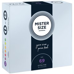 Презервативы Mister Size - pure feel - 69 (36 condoms), толщина 0,05 мм