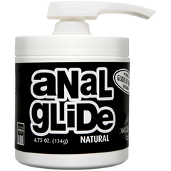 Анальная смазка на масляной основе Doc Johnson Anal Glide Natural (134 г) длительное скольжение