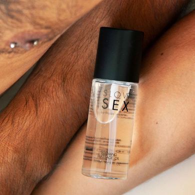 Разогревающее съедобное массажное масло Bijoux Indiscrets Slow Sex Warming massage oil