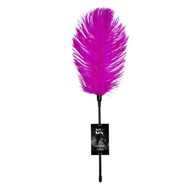 Лоскітка зі страусиним пером Art of Sex - Feather Tickler, колір Темно-рожевий