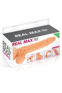 Фаллоимитатор с подвижной крайней плотью Real Body - Real Max
