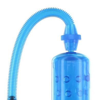 Вакуумна помпа XLsucker Penis Pump Blue для члена довжиною до 18см, діаметр до 4 см, Блакитний