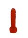 Крафтовое мыло-член с присоской Чистый Кайф Red size M, натуральное, Красный