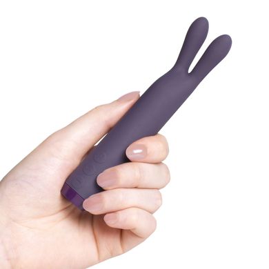 Вибратор с ушками Je Joue - Rabbit Bullet Vibrator Purple, глубокая вибрация