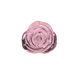 Стеклянная анальная пробка Pillow Talk Rosy Luxurious Glass Anal Plug, ⌀3,3 см, вибропуля в подарок