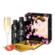 Гель для NURU масажу Shunga Oriental Body-to-Body – Sparkling Strawberry Wine плюс простирадло