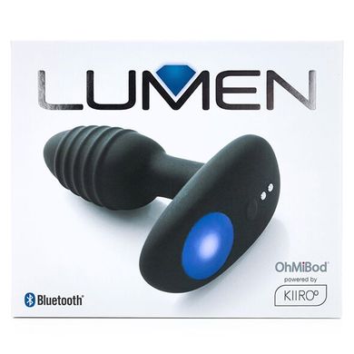 Интерактивная анальная пробка OhMiBod Lumen powered by KIIROO