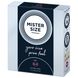 Презервативы Mister Size - pure feel - 64 (3 condoms), толщина 0,05 мм
