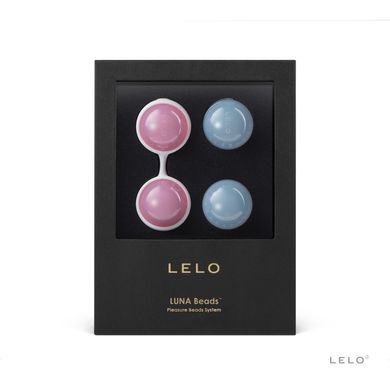 Набір вагінальних кульок LELO Beads, діаметр 3,5 см, змінне навантаження, 2х28 та 2х37 г