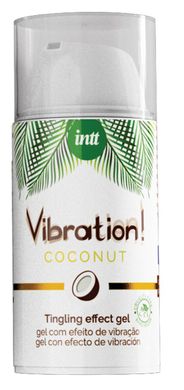 Рідкий вібратор Intt Vibration Coconut Vegan (15 мл)