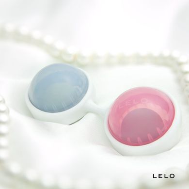 Набір вагінальних кульок LELO Beads Mini, діаметр 2,9 см, змінне навантаження, 2х28 та 2х37 г