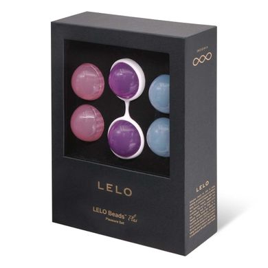 Набор вагинальных шариков LELO Beads Plus, диаметр 3,5 см, изменяемая нагрузка, 2х28, 2х37 и 2х60 г