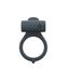 Эрекционное кольцо Dorcel Power Clit Plus с вибрацией, перезаряжаемое, с язычком со щеточкой, Черный