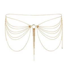 Ланцюжок на трусики або ліф Bijoux Indiscrets MAGNIFIQUE Waist Chain - Gold, прикраса на тіло