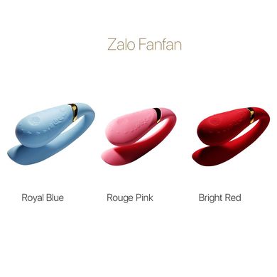 Смартвибратор для пар Zalo — Fanfan Royal Blue