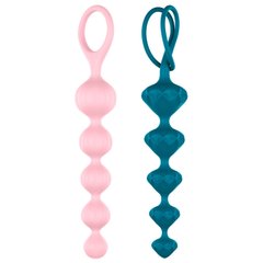 Анальные бусы Satisfyer Beads Colored