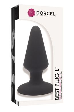 Анальная пробка Dorcel Best Plug L мягкий soft-touch силикон, макс. диаметр 5,1см