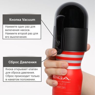 Вакуумная насадка Tenga Vacuum Controller, единственный сосущий (без мастурбатора)