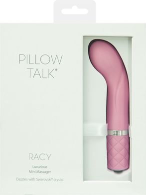 Розкішний вібратор Pillow Talk - Racy Pink з кристалом Сваровські для точки G, подарункова упаковка