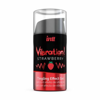 Жидкий вибратор Intt Vibration Strawberry (15 мл)