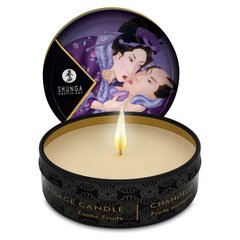 Масажна свічка Shunga Mini Massage Candle – Exotic Fruits (30 мл) з афродизіаками