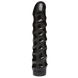 Ділдо Doc Johnson CodeBlack - 8 Inch Raging Vac-U-Lock із стимулюючим рельєфом, діаметр 3,8 см
