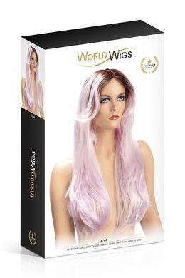 Перука World Wigs AYA LONG TWO-TONE MAUVE