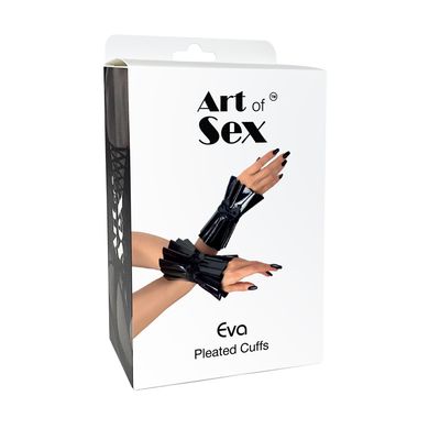 Плиссированные манжеты на руки Art of Sex - Eva, цвет красный