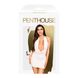 Мини-платье с хомутом и глубоким декольте Penthouse - Heart Rob White XL, Белый