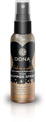 (SALE) Спрей для тела с блестками DONA Shimmer Spray Gold (60 мл)