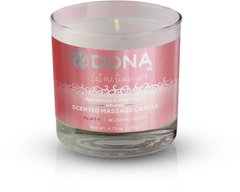 Массажная свеча DONA Scented Massage Candle Blushing Berry FLIRTY (135 гр)