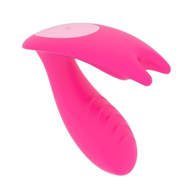 Смарт-вибратор Magic Motion Eidolon вагинально-клиторальный, 2 мотора, можно под одежду, Розовый