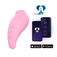 Вакуумный смарт-стимулятор Adrien Lastic Revelation Pink, режим Boost, управление через приложение
